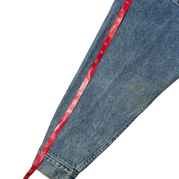 80s Levi's Denim Trucker Jacket XL 70507-0214 Type 3 USA Distressed Grunge Biker - Picture 11 of 12